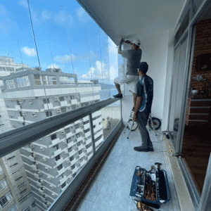 Fechamento de sacada HS Prime